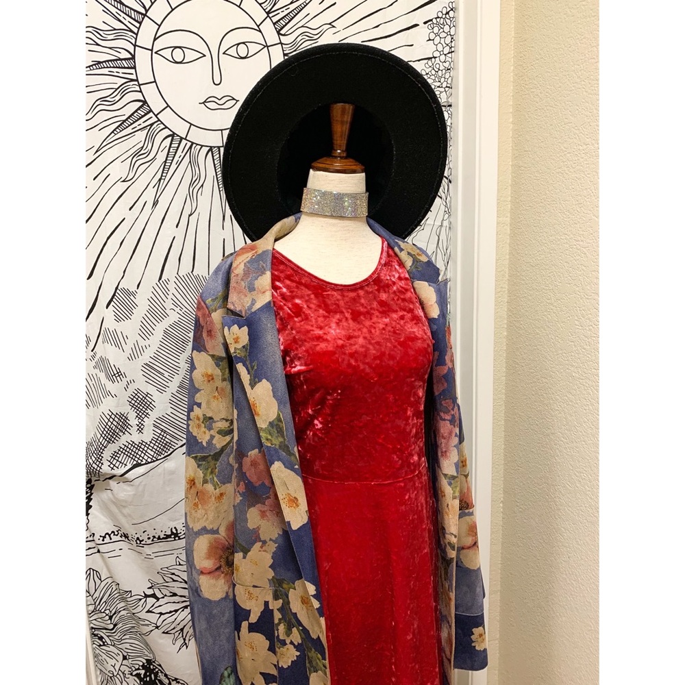 π Beautiful summer velvet dress - Picture 11 of 11